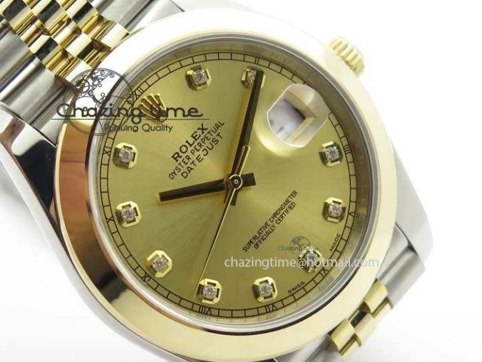 Edition SS YG 126333 Jubilee On Wrapped 1:1 Dial YG YG Best DateJust 41mm A3235 Bracelet Diamond Noob 0329